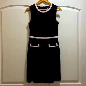 Tommy Hilfiger Women’s Scuba Crepe Outlined Fit Dress